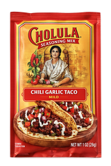 Cholula Chili Garlic Taco Mild Kryddmix 28g