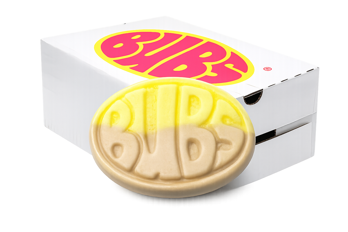BUBS Banana Toffee OVALS 2800g Storpack