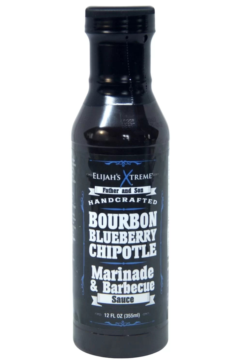 Bourbon Blueberry Chipotle Marinade & BBQ Sauce 355ml Elijah’s XTreme