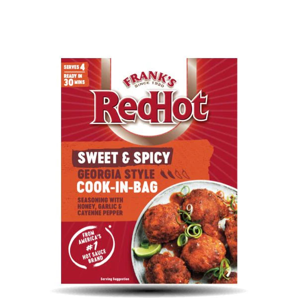 Franks Sweet & Spicy Georgia Style Cook-in-bag 25g