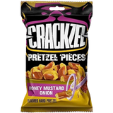 Crackzel Honning Sennep &amp; Løg 85g 24st Storpack