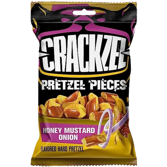 Crackzel Honning Sennep & Løg 85g 24st Storpack