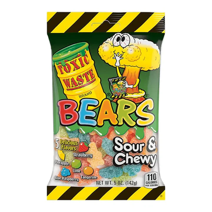 Toxic Waste Sour Bears 142g