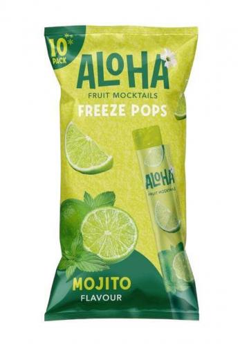 Aloha Mocktail Freeze Pops Mojito 10-pack ( BF2024-11-18)