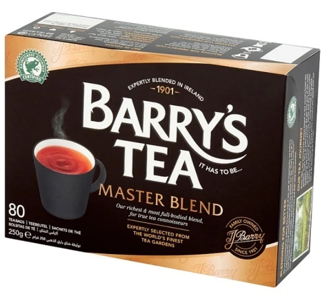 Barrys Tea Master Blend 250g 80 påsar