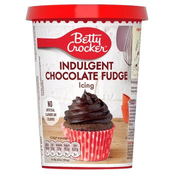 Betty Crocker Indulgent Chokolade Fudge Glasur 400g