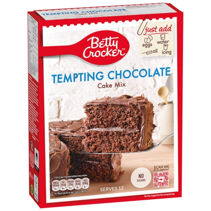Betty Crocker Tempting Chocolate Mix 425g