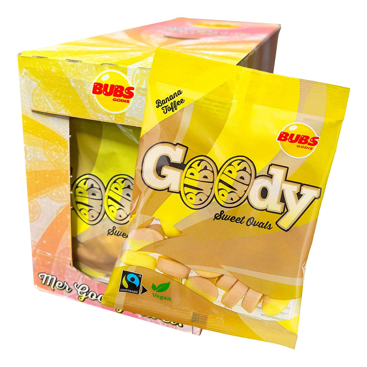 Bubs Goody Banana/Toffee Storpack 12st