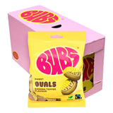 BUBS Banana Toffee ovals 90g 12st Storpack