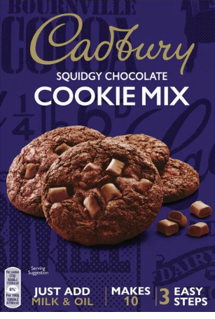 Cadbury Chocolate Cookie Mix 265g