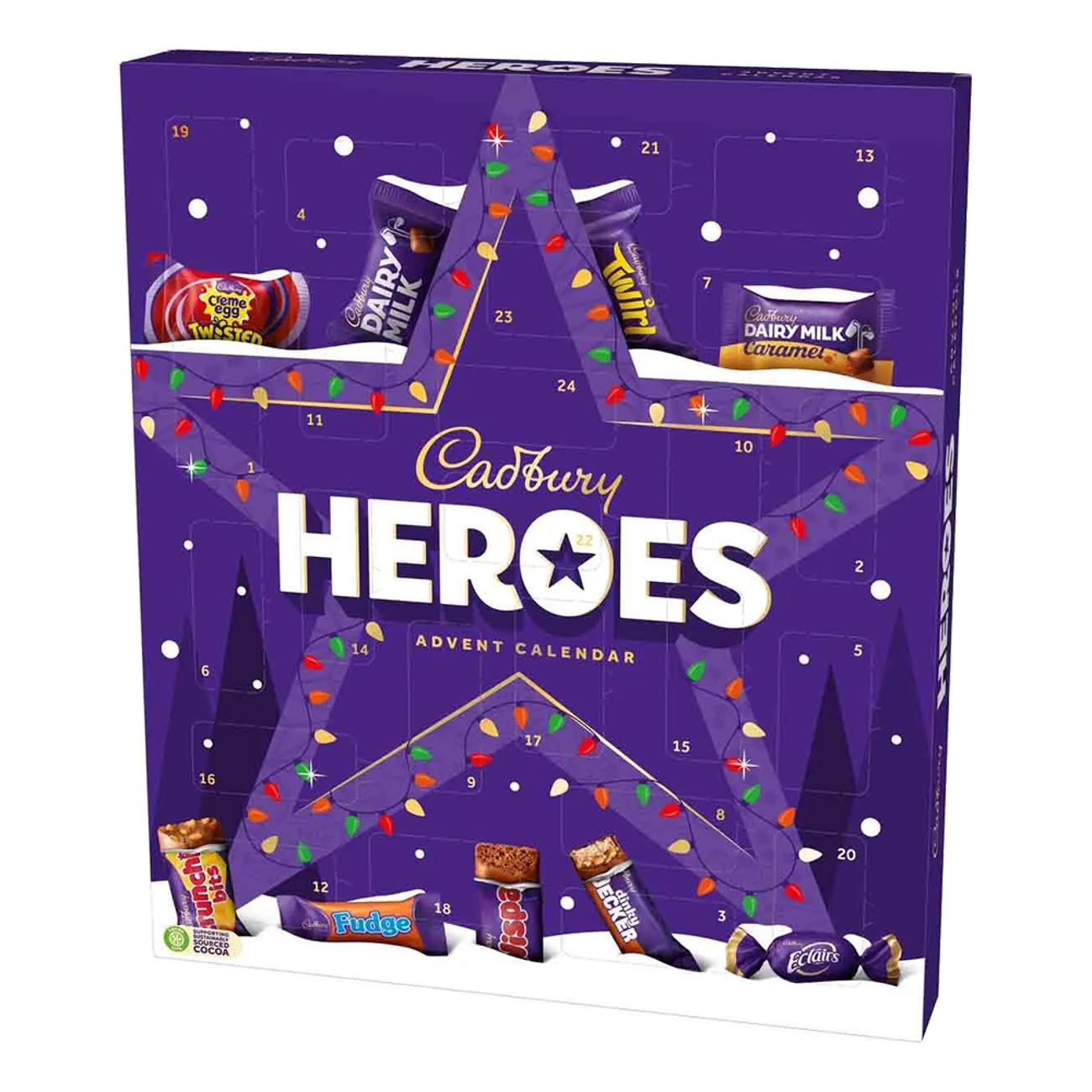 Cadbury Heroes Advent Kalender 230g