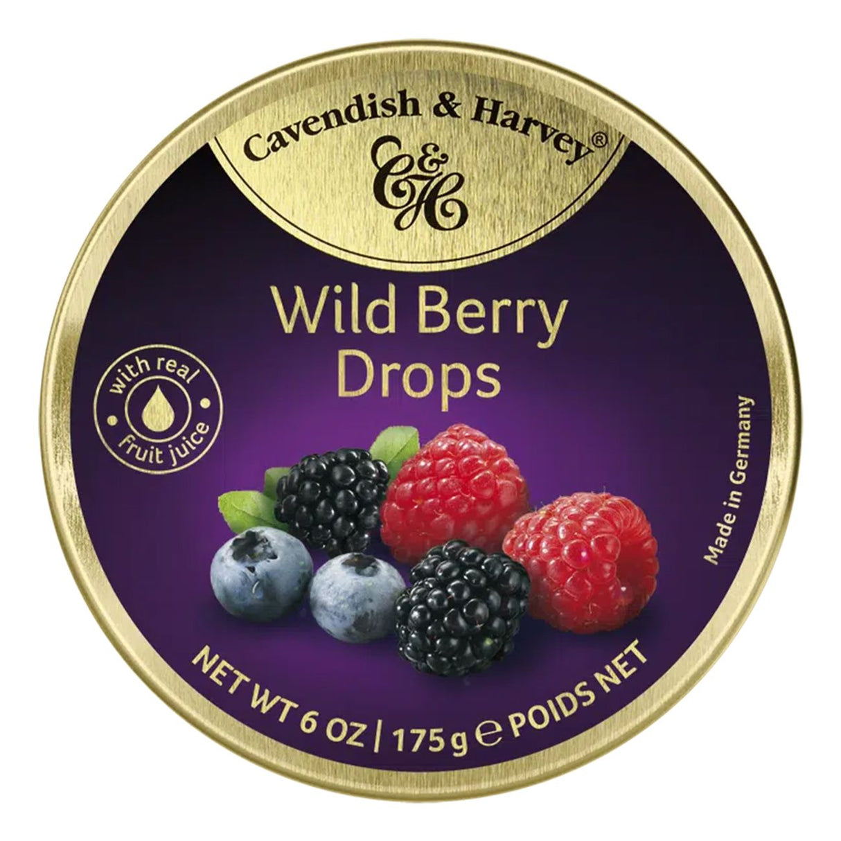 Cavendish Wild Berry Drops 175g