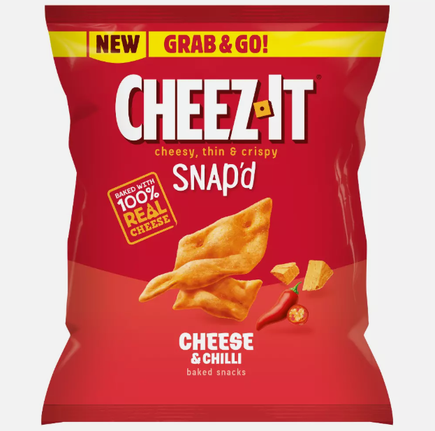Cheez-It Cheese & Chili Snap'd Snacks 40g