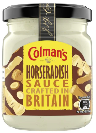 Colmans Peberrodssauce 136 g 