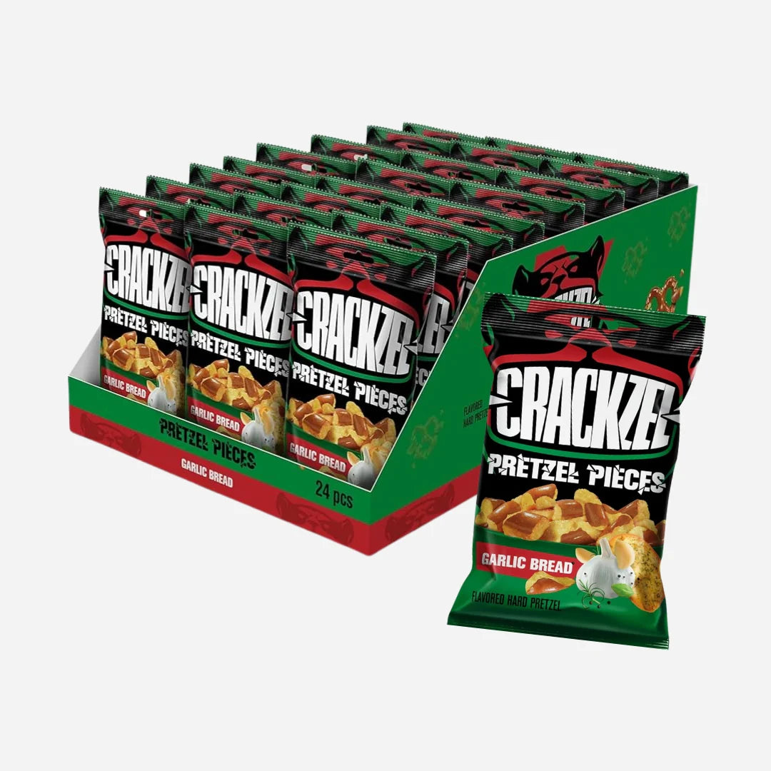 Crackzel Garlic Bread 85g 24st Storpack