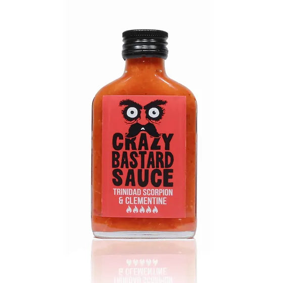 Crazy Bastard - Trinidad Scorpion & Clementine 100ml ( Bf2026-04-02)