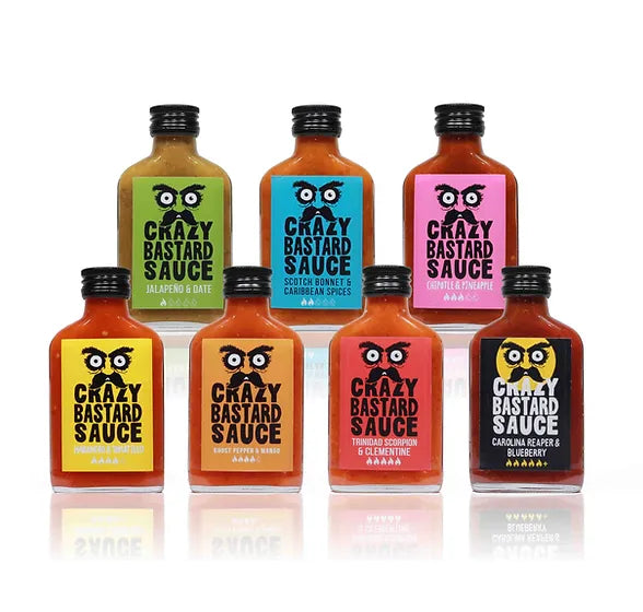 Crazy Bastard - 7 Sauce Set