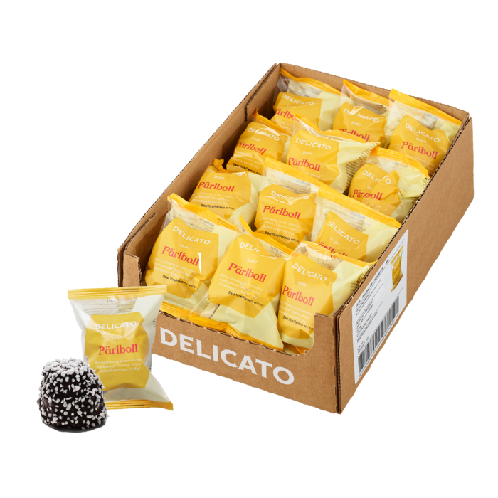 Delicato Pärlboll 58g 25st Storpack