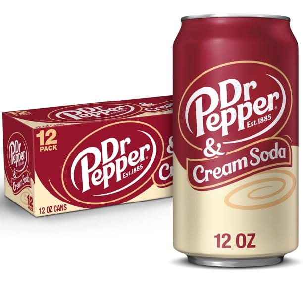 Dr Pepper Cream Soda 355ml 12st Storpack