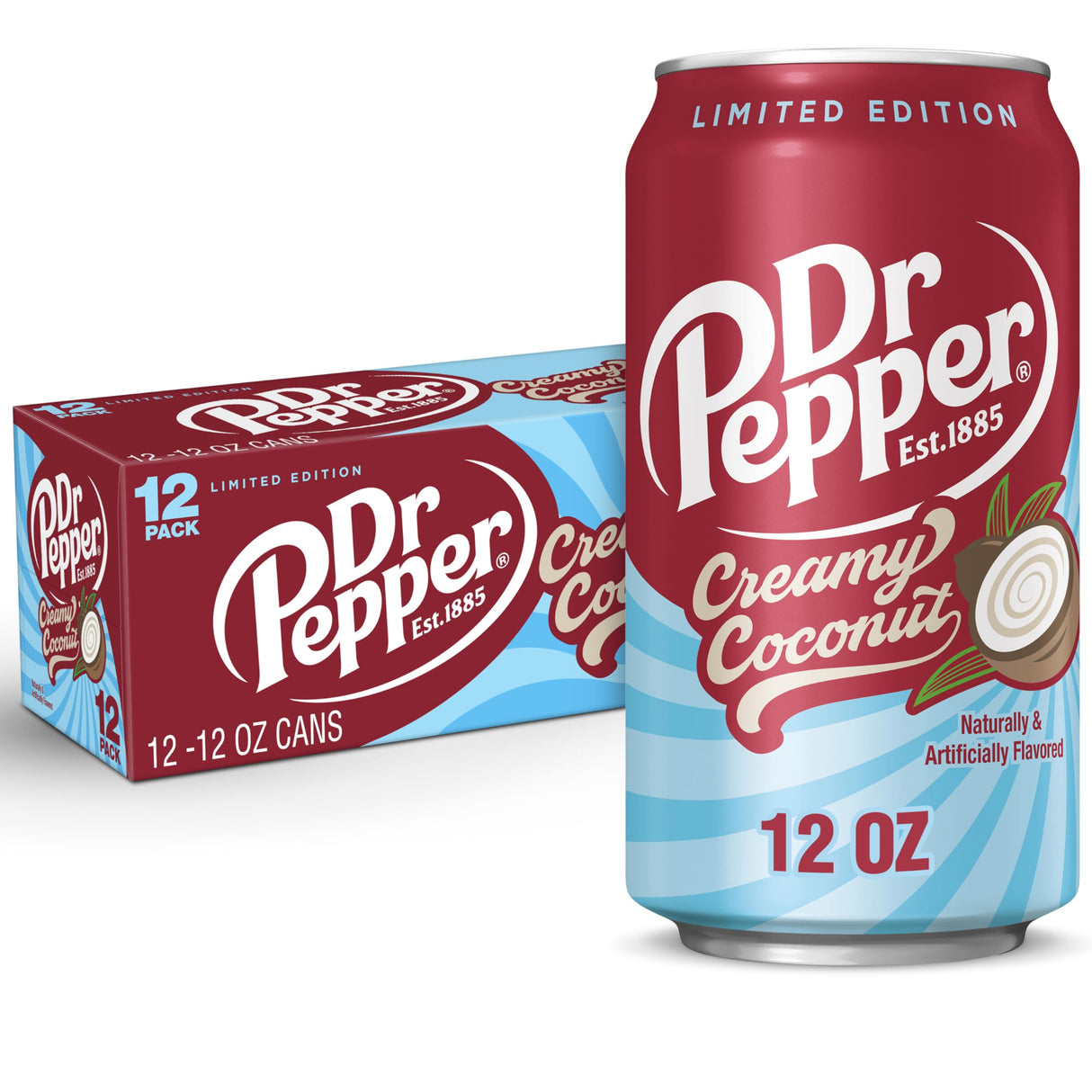 Dr Pepper Creamy Coconut 355ml 12st