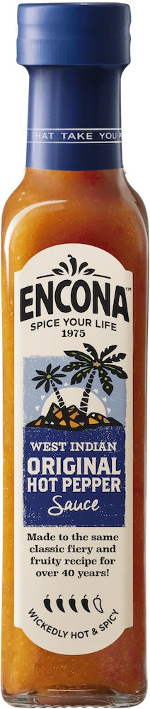 Encona Original Hot Pepper Sauce 142ml