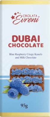 Eureni Dubai Chocolate Blue Raspberry 95g