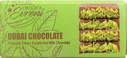 Eureni Dubai Chocolate Pistachio 95g
