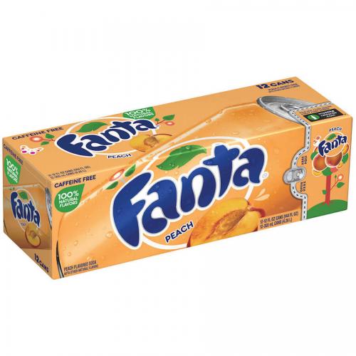 Fanta Peach 355ml 12st