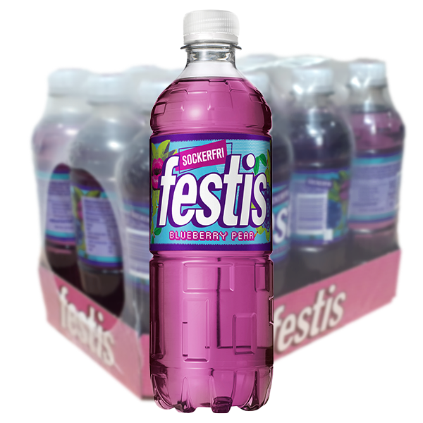Festis Blueberry & Pear 50cl 12st