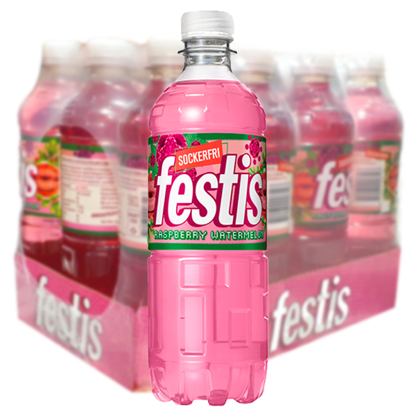 Festis Raspberry & Watermelon 50cl 12st