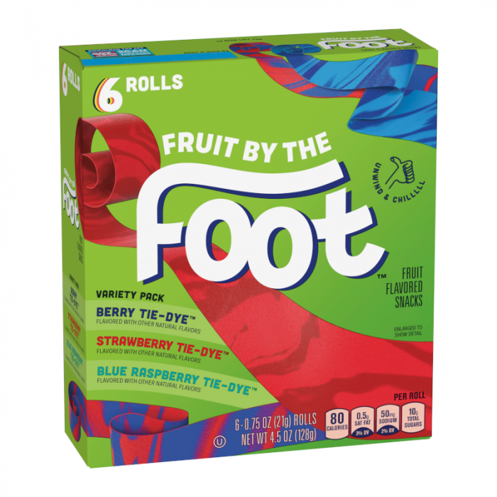Rolls Fruit by the Foot Variety pack 128g (BF 2025-08-26) *Utförsäljning*
