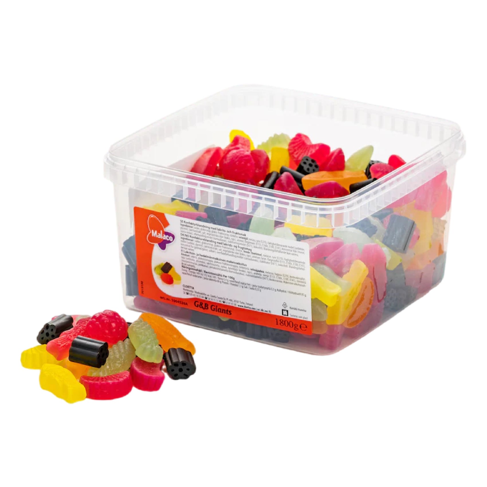Gott & Blandat Giants 1800g Malaco Storpack