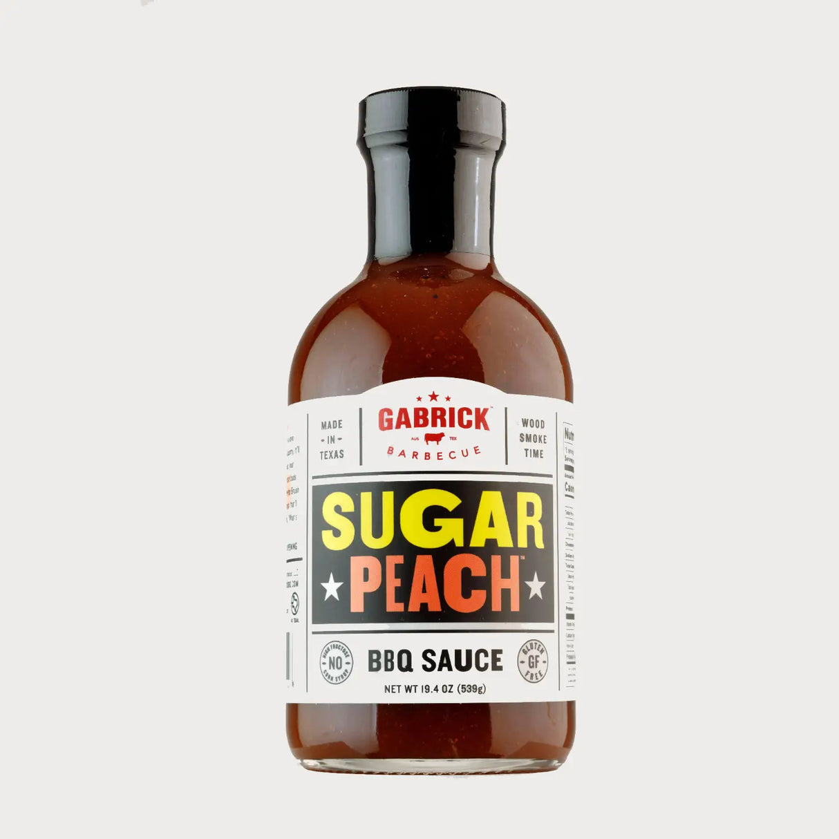 Gabrick Sugar Peach BBQ Sauce 539g