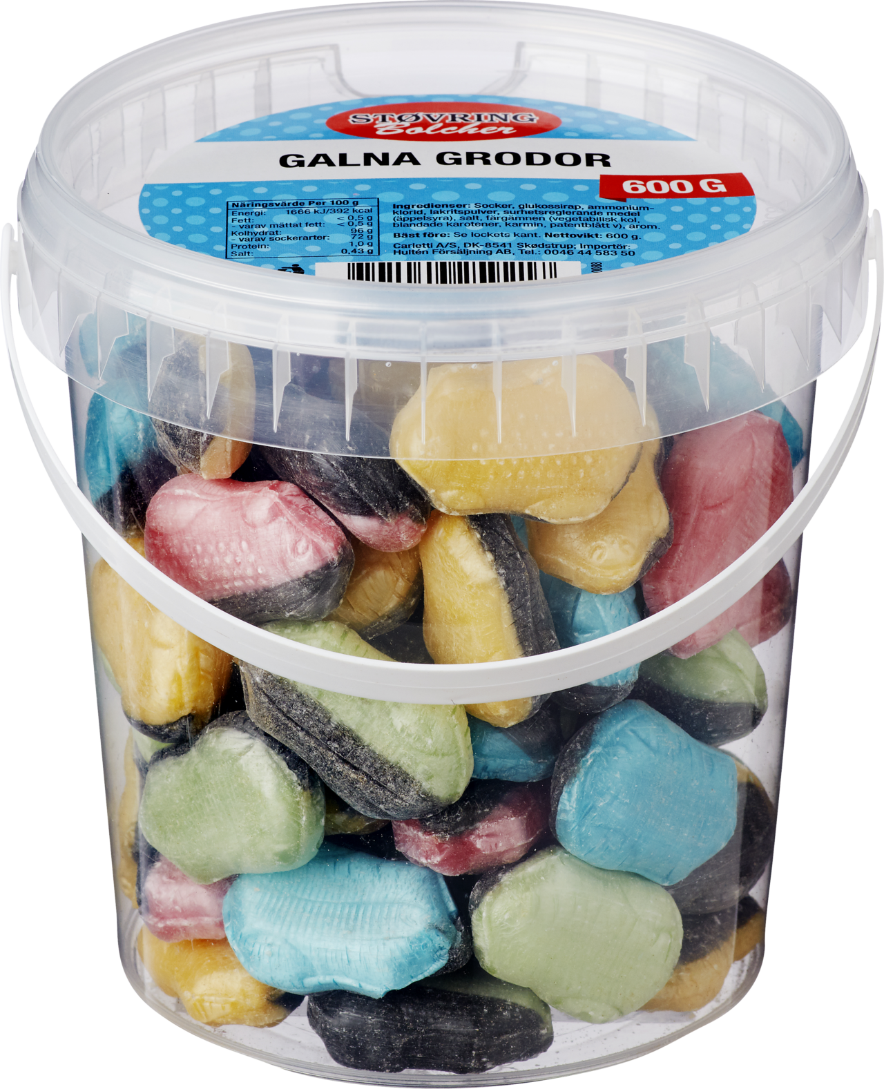 Galna grodor 600g Stövring