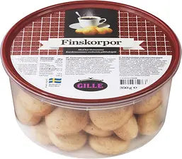 Gille Finskorpor Kardemumma 350g