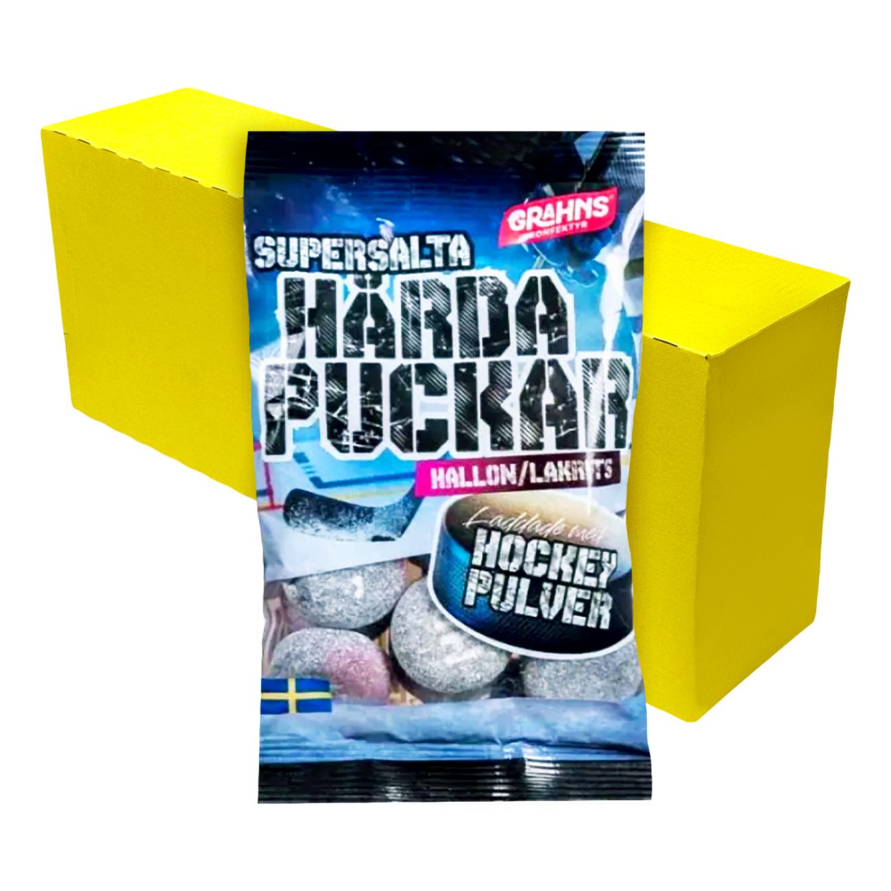 Grahns Supersalta Hårda Puckar 70g 20st Storpack