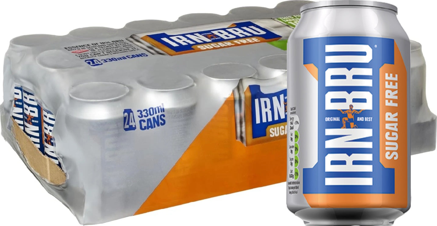 Irn Bru Sugar Free 330ml 24st Storpack