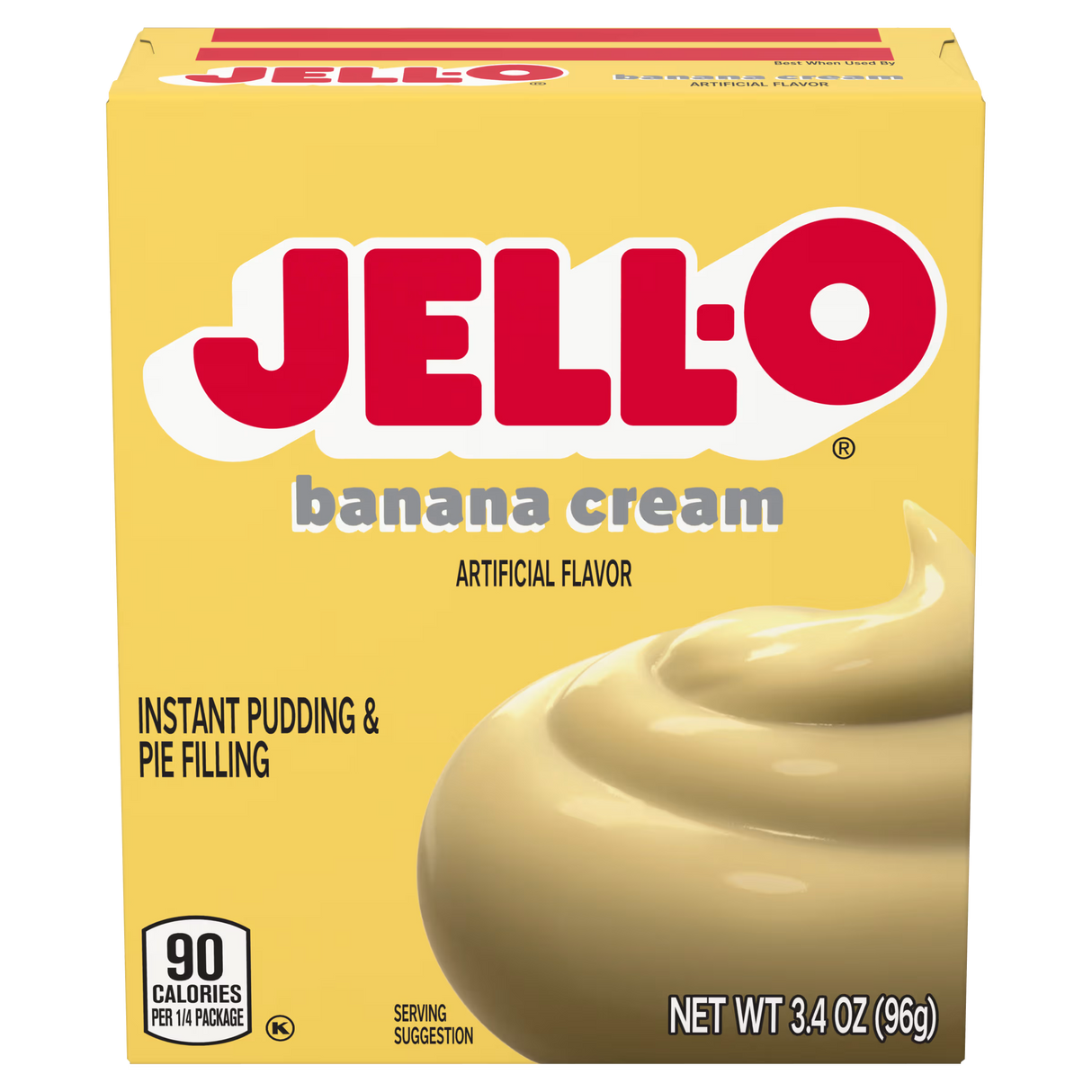 Jell-O Banana Cream 96g