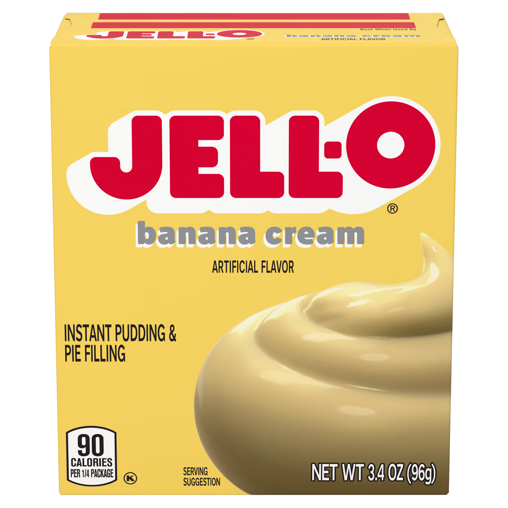 Jell-O Banana Cream 96g