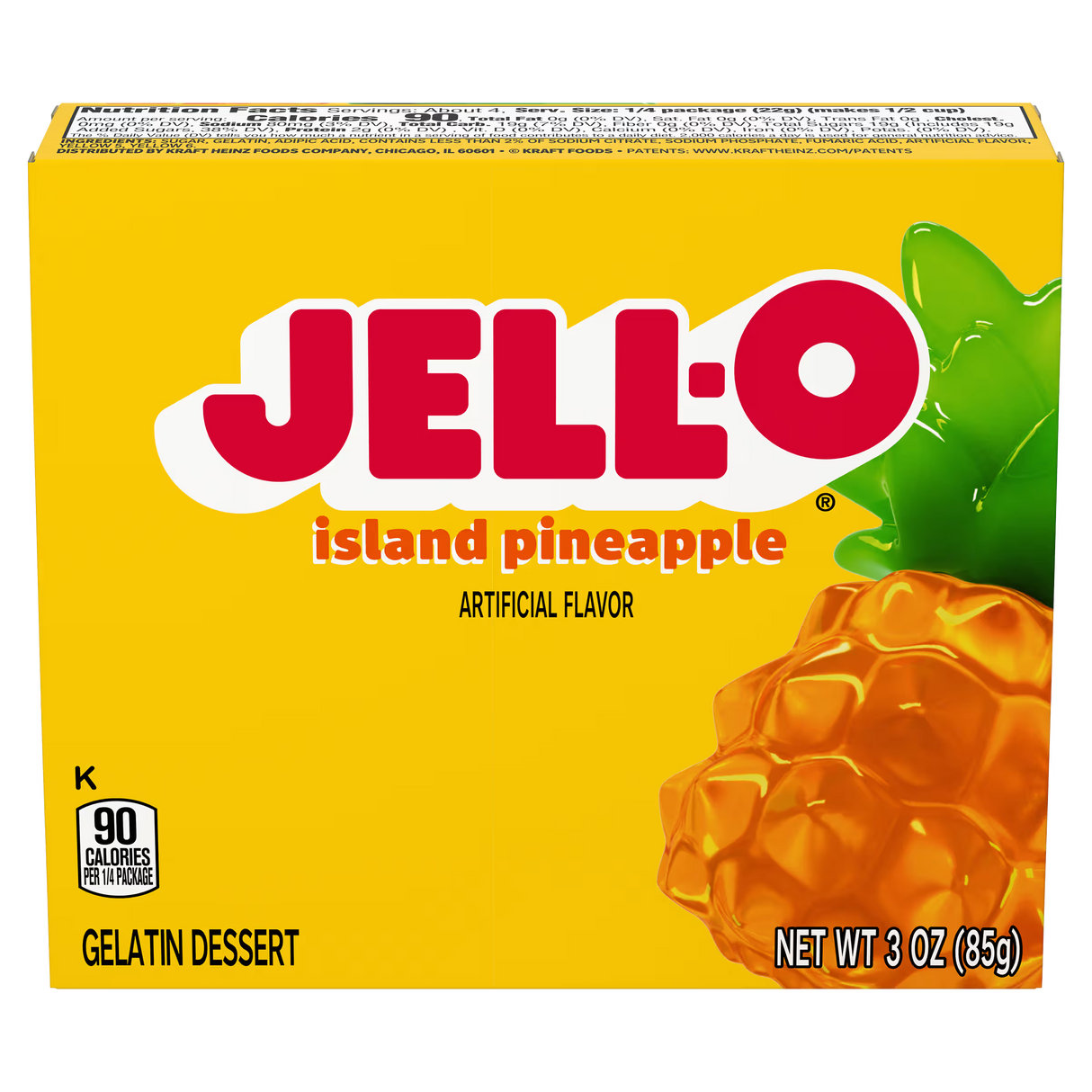 Jell-O Island Pineapple 85g