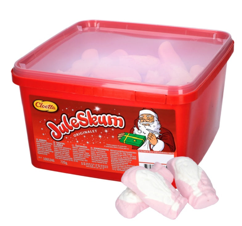 Juleskum 720g Cloetta Storpack
