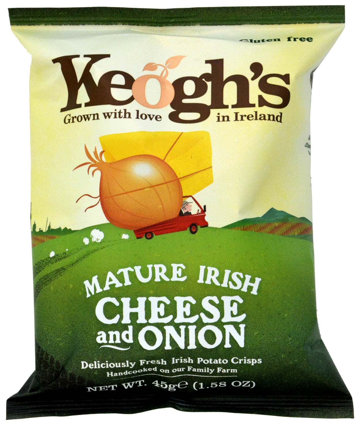 Keoghs Mature Isrish Cheese and Onion 125g