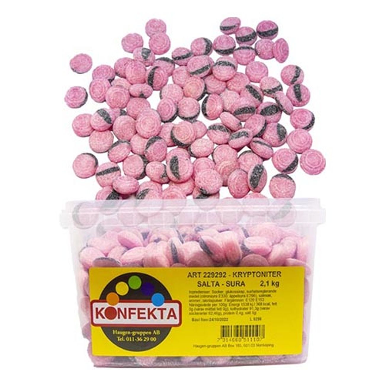 Kryptoniter 2,1kg Lösvikt Storpack