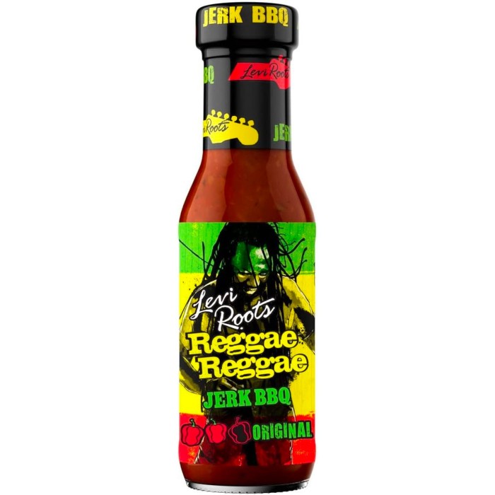Levi Roots Reggae Reggae JERK BBQ Sauce 290g