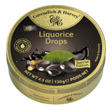 Cavendish Liquorice Filled Drops 130g