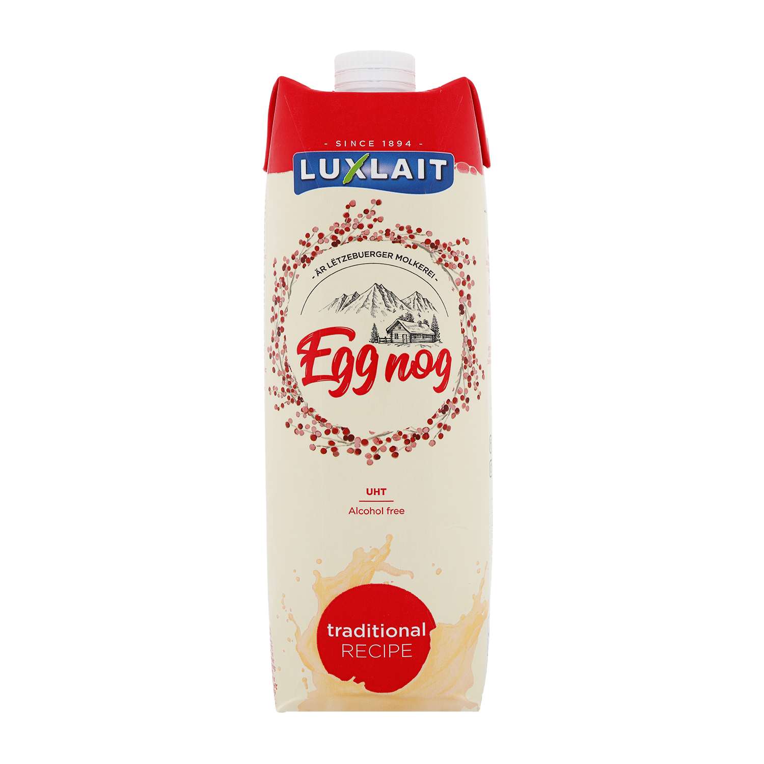 Luxlait Egg Nog - Äggtoddy - 1 liter
