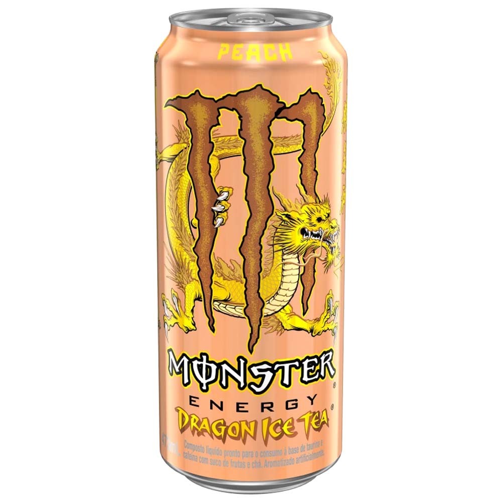 Monster Dragon Ice Tea Peach 473ml