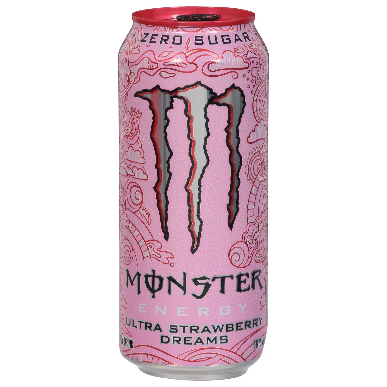 US Monster Ultra Strawberry Dreams 473ml ( Bf2025-12-29) *Utförsäljning*