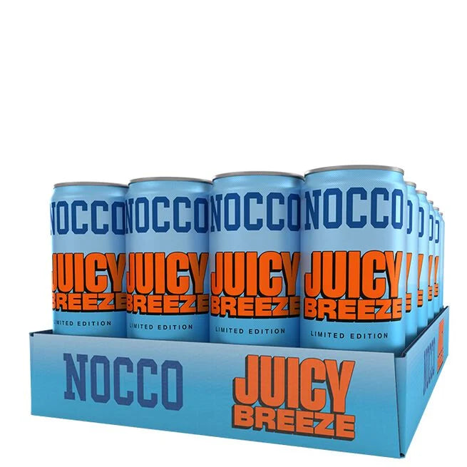 NOCCO Juicy Breeze 33cl 24st Storpack