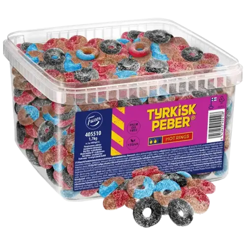 Tyrkisk Peber Hot Rings 1.7kg